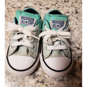 Toddler Girls Converse Chuck Taylors Mint Green